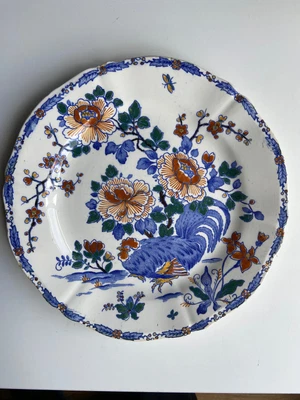 £15 • Buy Gien French Faience Vintage Pottery Earthenware Plate Le Coq Cockerel Rooster