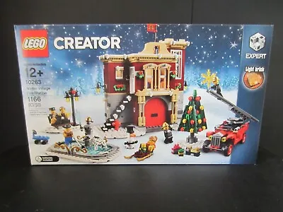 Lego Creator Expert Winter Village Fire Station 10263 Christmas NEW SEALED BOX  • $73.90