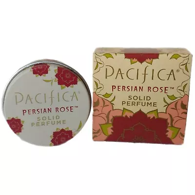 Pacifica Persian Rose Solid Perfume 0.33 Oz Round Tin Brand New In Box • $69.99