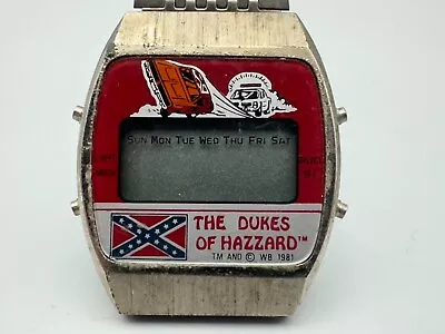 Vintage 1981 Dukes Of Hazzard Wrist Watch Quartz Hong Kong Original • $9.99