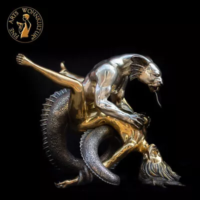£13317.41 • Buy FINE ARTS Home Decor Bronze Sculpture Figure Erotic Dragons Rape Table Dining Table