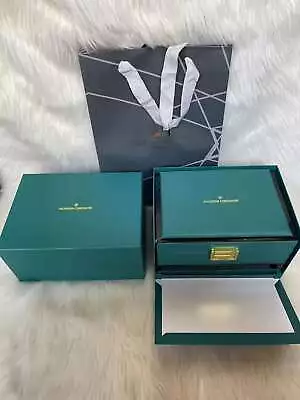 Vacheron Constantin  WATCH BOX GREEN & Gift Bag & Outer Watch Box Brand New • $100.99