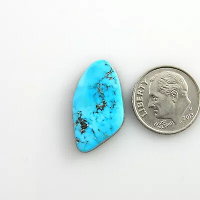 $54 • Buy Natural Single Morenci Turquoise Cabochon Gemstone Sm166