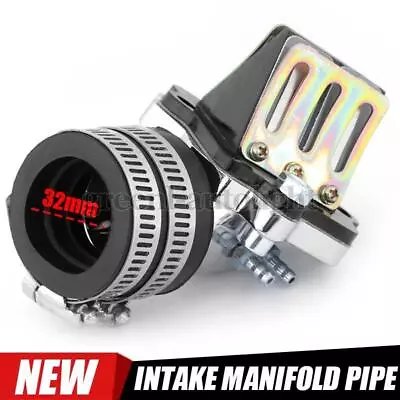 Carburetor Intake Manifold Interface 2 Strokes Scooter PWK For Yamaha JOG 50 90 • $21.98