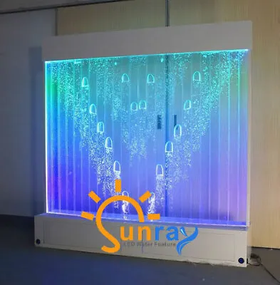 £4173.78 • Buy Water Wall Free Standing LED Illuminated RGB Colour Changing Jellyfish Bubbles
