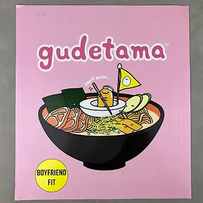 Gudetama Cant Go On Ramen Bowl Hot Topic T-Shirt Store Display Poster Print • $19.99