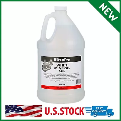 FOOD GRADE MINERAL OIL 1 GALLON (128oz) FOR CUTTING BOARDS AND BUTCHER BLOCK • $35.09