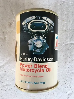Vintage AMF Harley Davidson Oil Can Radio • $99