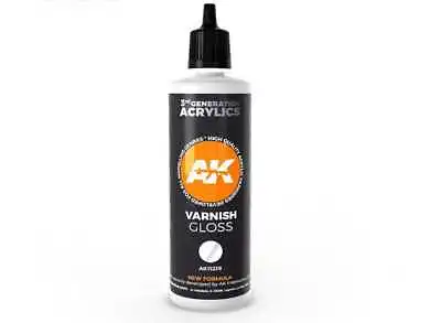 AK Interactive 100ml 11239 3G Acrylic Varnish - Gloss • £7.52