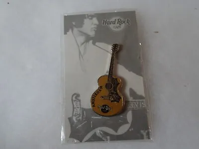 Hard Rock Cafe Pin Amsterdam Elvis Presley 1956 Gibson J-200 Guitar Series 2002 • $25.25