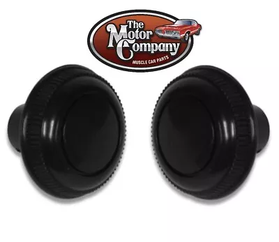 1967 1968 1969 1970 1971 1972 Nova Under Dash Vent Cable Knobs Black • $24.50