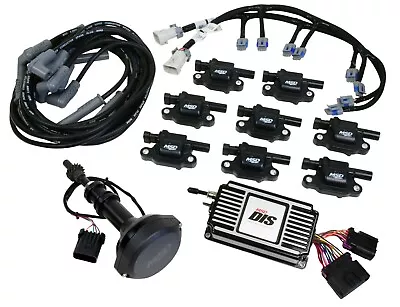 MSD 601533 Ford Small Block- 351 Windsor DIS Direct Ignition System Kit- Black • $1538.95