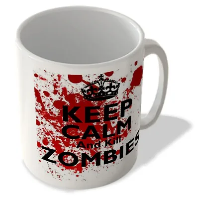 £9.99 • Buy Keep Calm And Kill Zombies - Mug