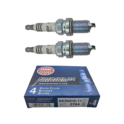 NEW Set 6PCS FOR Ngk 3764 Spark Plugs Iridium IX BKR6EIX11 • $50.80