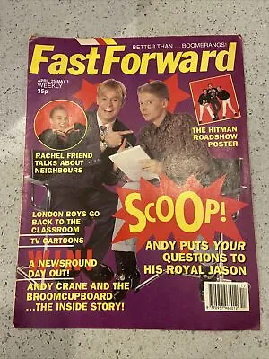 Fast Forward Pop Magazine Issue 33 Jason Donovan Hitman Roadshow Poster • £2.99