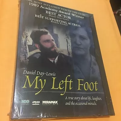 NEW SEALED My Left Foot Dvd Daniel Day-Lewis Brenda Fricker Jim Sher • $9.66