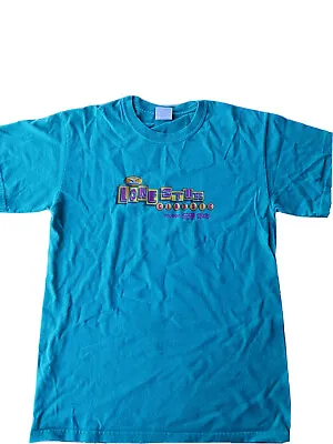 VTG Mizuno Shirt Mens Small Turquoise Volleyball Lonestar Short Sleeve T-Shirt • $12.99