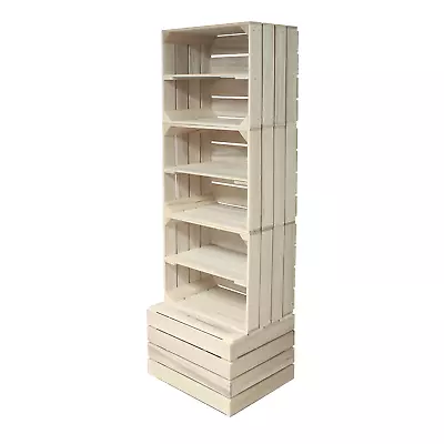 4 Crate Shelving Tower Display - Shop Retail Home Display (CRATE/14) • £280.92