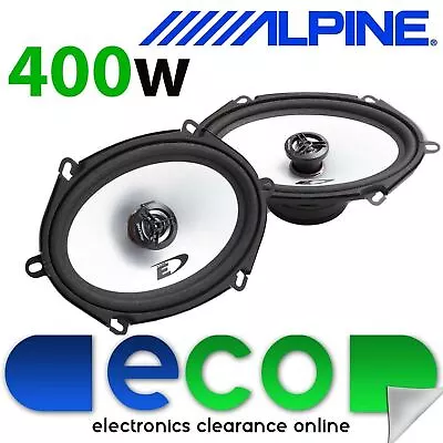 Ford Transit MK7 Van 400 Watts Alpine 5 X 7  Front Door Car Speaker Upgrade Kit • £52.95