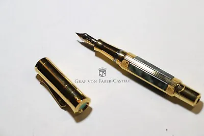 Graf Von Faber Castell Pen Of The Year 2015 Sanssouci Potsda Fountain Pen Gold   • $5999