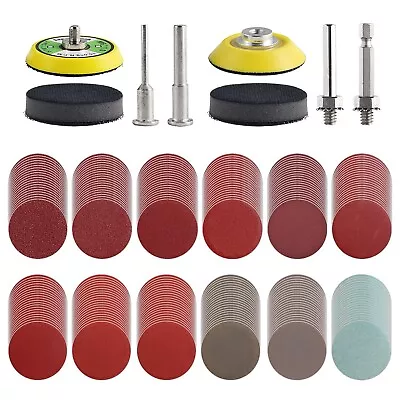 Tshya 240pcs 2inch Sanding Discs Pad Variety Kit For Drill Grinder Rotary Tools • $17.88