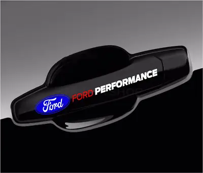 4x Ford Performance Vinyl Decal Emblem For Mustang GT Shelby Door Handle Wheel  • $10.94