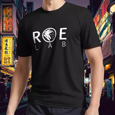 Roe Lab Logo Black Background Active T-Shirt Funny Logo Tee Men's T-Shirt • $23