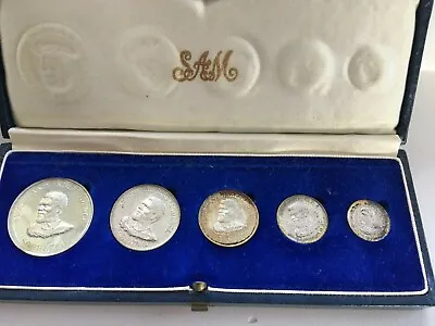 $171.74 • Buy Swaziland 1968 Silver Proof Coin Set 5 Cent - 1 Luhlanga In Original Case
