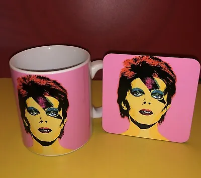 David Bowie Mug And Coaster Set • £10