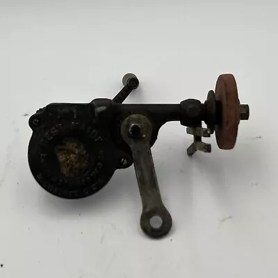 Antique Best Maide No. 1 Luther Grinder Mfg. Co. Dimogrit Bench Hand Grinder • £62.65