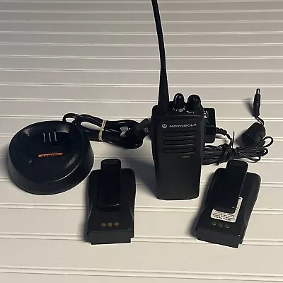 MOTOROLA 2-WAY RADIO WALKIE CP200d With 3 Batteries • $120