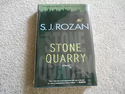 Stone Quarry By S. J. Rozan (1999 Hardcover) SIGNED 1st Edition • $3.99