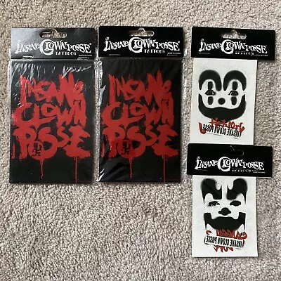 Insane Clown Posse Tattoos Violent J Shaggy 2 Dope ICP Juggalo Hatchetman I.C.P. • $19.99