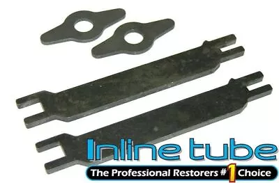 64-74 Rear Axle  9 1/2 Drum Brake Backing Plate Shoe Spring Space Bar And Washer • $18.75