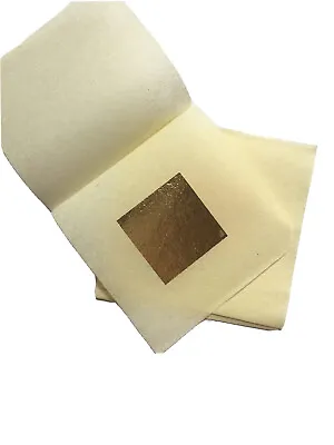 Edible / Decorative Gold Leaf Loose Sheets - 24k - 2.5 Cm X 2.5 Cm - Pick Qty • £1.95