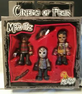Mez-itz/Mezgo 2002 CINEMA OF FEAR Horror Movie Action Figures/Pre-owned. • $16.98