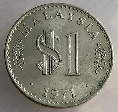 £9.99 • Buy Malaysia 1 Ringgit 1971 (KM#9)