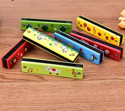 Educational Kids Children Harmonica Sound Toy Musical Instrument Christmas Gift • £3.99