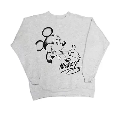 Women's 90's Made In USA Disney Mickey Mouse Sweatshirt Size M UK 10 • £29.99