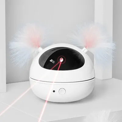 Automatic Laser Cat Toy Interactive Smart Kitten Laser Toy For Indoor Cats • $27.99