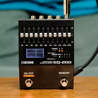 Boss EQ-200 Graphic Equalizer Pedal W/ Original Box And Packaging • $250