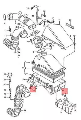 Genuine Bush VW AUDI Beetle Cabrio Eos Golf R32 GTI Rabbit Jetta 1J0129734 • $28.06