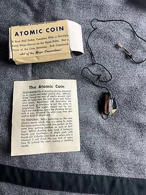 🔥RARE!!! The ATOMIC COIN - Coin Vanishes With Loud BANG Coin Magic🔥🔥 • $1