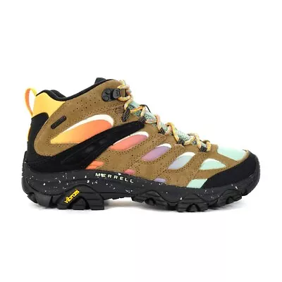 Merrell X Unlikely Hiker Men's Moab 3 Mid Multicolor Waterproof Hiking Boots ... • $119.99