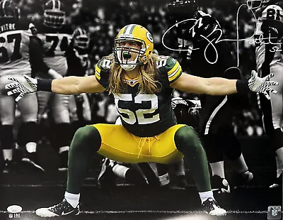 Packers Super Bowl Champ CLAY MATTHEWS Signed 16x20 Photo #1 AUTO - JSA • $119.99