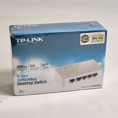 TP-Link 5 Port Fast Ethernet Switch | Desktop Ethernet Splitter | Ethernet Hub | • $19.76