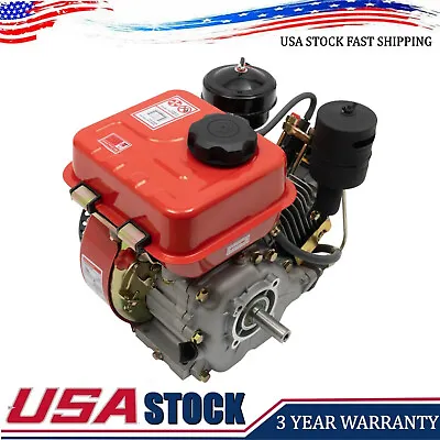 4-Stroke 6 HP Engine Single Cylinder Air Cooled For Small Agricultural Machinery • $214.70