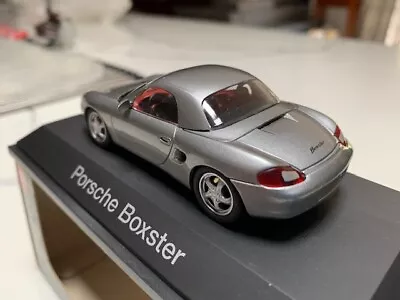 1:43 Scale Porsche Boxster Rare Hardtop Version In Gunmetal Grey By Schuco     • $69.50