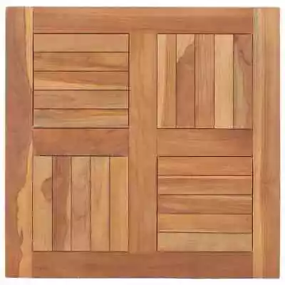 Table  Solid Teak Wood 23.6 X23.6 X1  R8G3 • $96.99