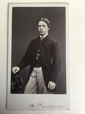 Photo By Gabriel Blaise Tours Circa 1865.  Young Man  • $17.03